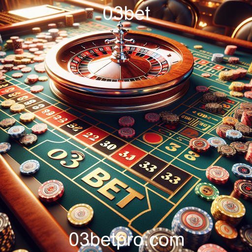 Descubra a Emoção da Roleta no 03bet